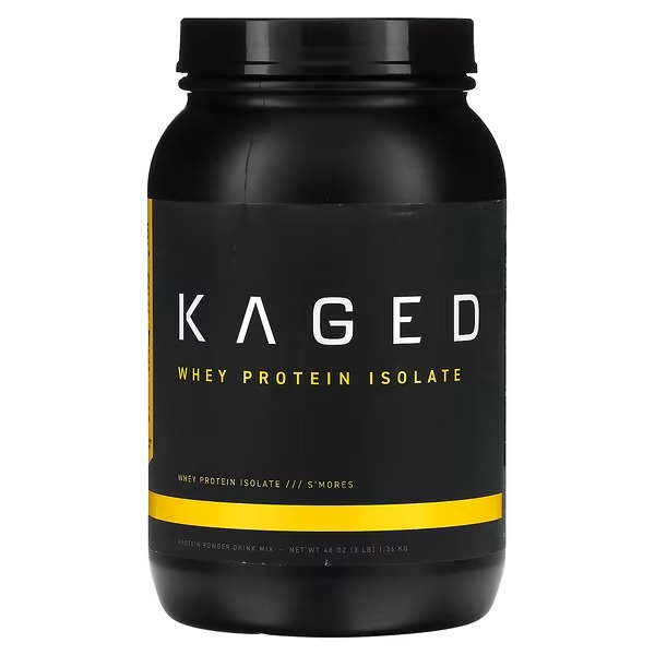 Kaged, Whey Protein Isolate, S'mores, 3 lb (1.36 kg)