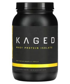 Kaged, Whey Protein Isolate, Vanilla, 3 lb (1.36 kg)
