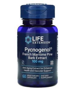 Life Extension, Pycnogenol, French Maritime Pine Bark Extract, 100 mg, 60 Vegetarian Capsules