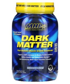 MHP, DARK MATTER, Post-Workout Muscle Growth Accelerator, Blue Raspberry, 3.44 lbs (1,560 g)