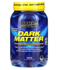 MHP, DARK MATTER, Post-Workout Muscle Growth Accelerator, Grape, 3.44 lbs (1,560 g)