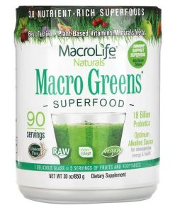 Macrolife Naturals, Macro Greens, Superfood, 30 oz (850 g)
