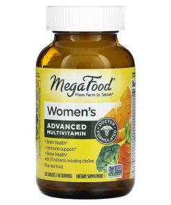 MegaFood, Women's Advanced Multivitamin, 120 Tablets