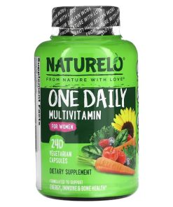 NATURELO, One Daily Multivitamin, For Women, 240 Vegetarian Capsules