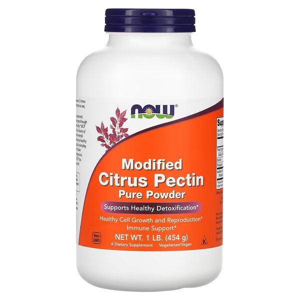 NOW Foods, Modified Citrus Pectin, Pure Powder, 1 lb (454 g)