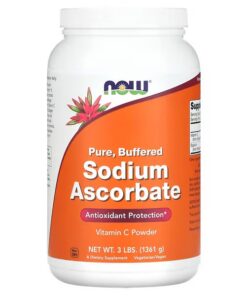 NOW Foods, Sodium Ascorbate Powder, 3 lbs (1361 g)
