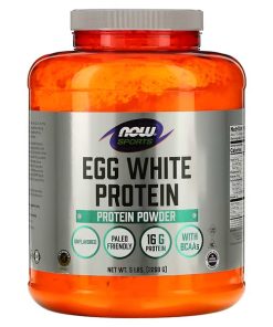 NOW Foods, Sports, Egg White Protein Powder, Unflavored, 5 lbs (2,268 g)