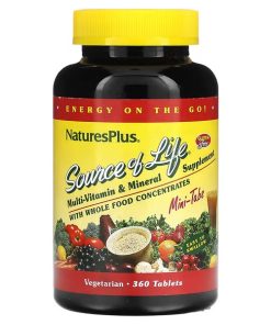 NaturesPlus, Source of Life, Multi-Vitamin & Mineral Supplement, 360 Tablets