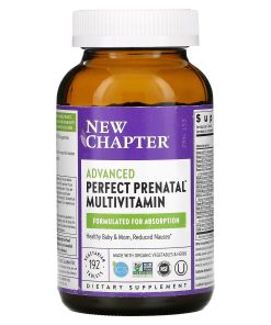 New Chapter, Advanced Perfect Prenatal Multivitamin, 192 Vegetarian Tablets