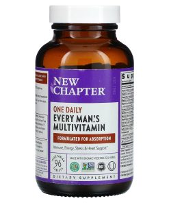 New Chapter, Every Man's One Daily Multivitamin, 96 Vegetarian Tablets