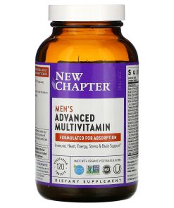 New Chapter, Men's Advanced Multivitamin, 120 Vegetarian Tablets