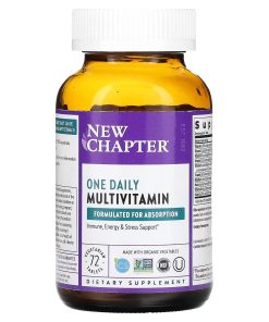 New Chapter, One Daily Multivitamin, 72 Vegetarian Tablets