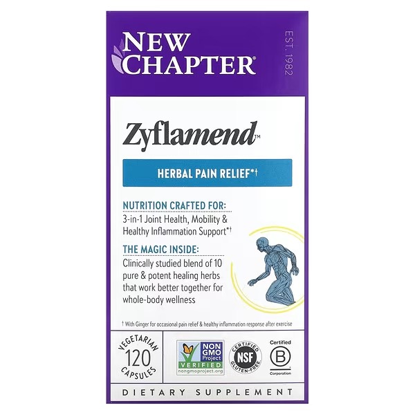 New Chapter, Zyflamend, 120 Vegetarian Capsules