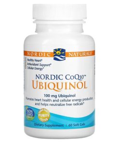 Nordic Naturals, Nordic CoQ10, Ubiquinol, 100 mg, 60 Soft Gels