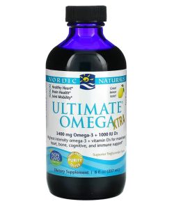 Nordic Naturals, Ultimate Omega Xtra, Lemon, 8 fl oz (237 ml)