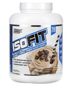 Nutrex Research, IsoFit, Chocolate Shake, 5 lbs (2,317 g)