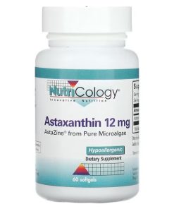 Nutricology, Astaxanthin, 12 mg, 60 Softgels