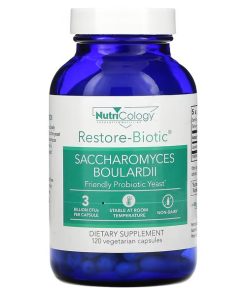 Nutricology, Restore-Biotic, Saccharomyces Boulardii, 120 Vegetarian Capsules