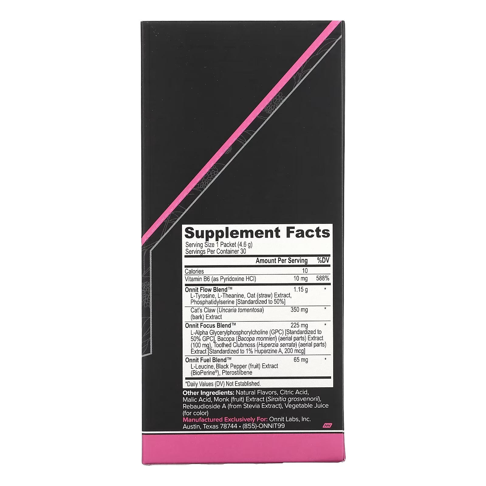 Onnit, AlphaBRAIN Instant, Memory & Focus, Blackberry Lemonade , 30 Packets, 0.16 oz (4.6 g) Each_2