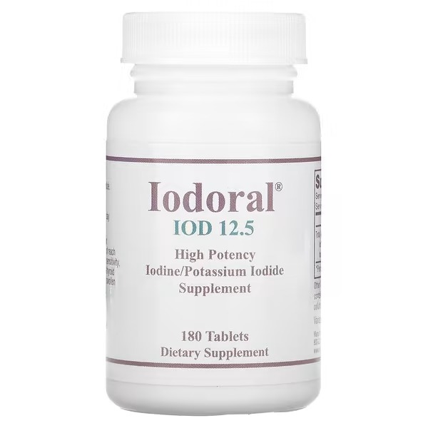 Optimox Corporation, Iodoral, IOD 12.5, 180 Tablets