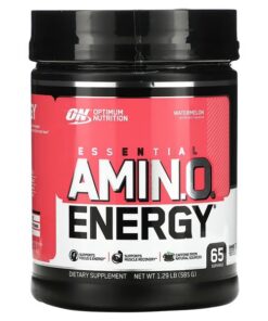 Optimum Nutrition, ESSENTIAL AMIN.O. ENERGY, Watermelon, 1.29 lb (585 g)