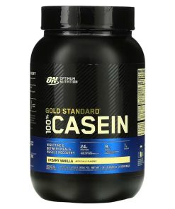Optimum Nutrition, Gold Standard 100% Casein, Creamy Vanilla, 1.81 lb (825 g)