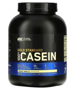 Optimum Nutrition, Gold Standard 100% Casein , Creamy Vanilla, 3.86 lb (1.75 kg)