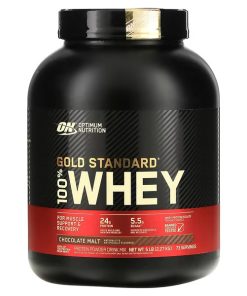 Optimum Nutrition, Gold Standard 100% Whey, Chocolate Malt, 5 lb (2.27 kg)