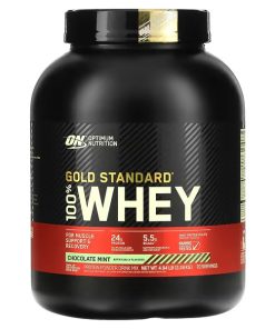 Optimum Nutrition, Gold Standard 100% Whey, Chocolate Mint, 4.94 lbs (2.24 kg)
