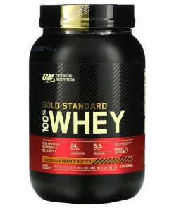 Optimum Nutrition, Gold Standard 100% Whey, Chocolate Peanut Butter, 2 lb (907 g)