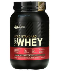 Optimum Nutrition, Gold Standard 100% Whey, Extreme Milk Chocolate, 2 lb (907 g)