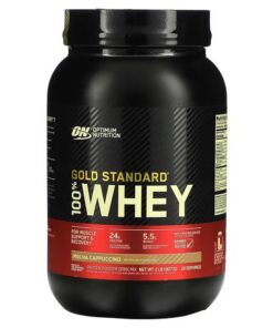 Optimum Nutrition, Gold Standard 100% Whey, Mocha Cappuccino, 2 lb (907 g)