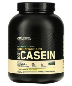 Optimum Nutrition, Naturally Flavored Gold Standard 100% Casein, French Vanilla, 4 lb (1.81 kg)
