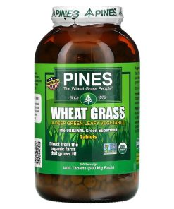 Pines International, Wheat Grass, 500 mg, 1,400 Tablets