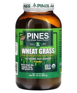 Pines International, Wheat Grass, Powder, 24 oz (680 g)