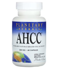 Planetary Herbals, AHCC , 250 mg, 60 Capsules