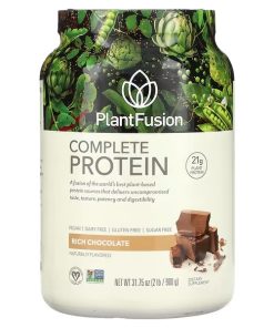 PlantFusion, Complete Protein, Rich Chocolate, 2 lb (900 g)