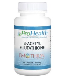 ProHealth Longevity, Emothion, S-Acetyl Glutathione, 300 mg, 60 Capsules