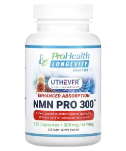 ProHealth Longevity, NMN Pro 300, 150 mg, 180 Capsules