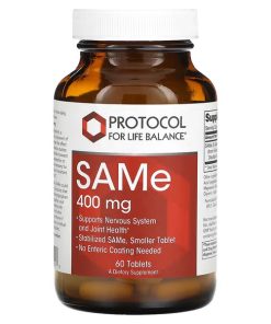 Protocol for Life Balance, SAMe, 400 mg, 60 Tablets