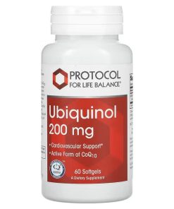 Protocol for Life Balance, Ubiquinol, 200 mg, 60 Softgels