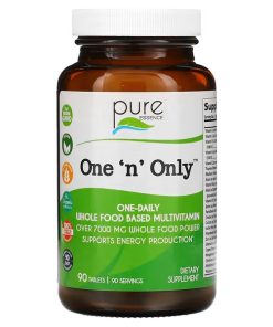 Pure Essence, One 'n' Only, Whole Food Based Multivitamin, 90 Tablets