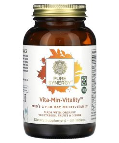 Pure Synergy, Men's Vita-Min-Vitality, 60 Tablets