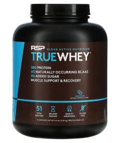 RSP Nutrition, TrueWhey, Chocolate, 4.6 lbs (2.09 kg)
