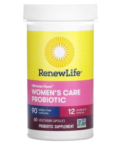 Renew Life, Women's Care Probiotic, 60 Vegetarian Capsules