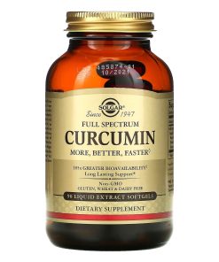 Solgar, Full Spectrum Curcumin, 90 Liquid Extract Softgels