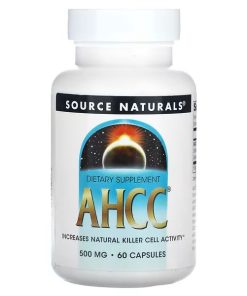 Source Naturals, AHCC, 500 mg, 60 Capsules