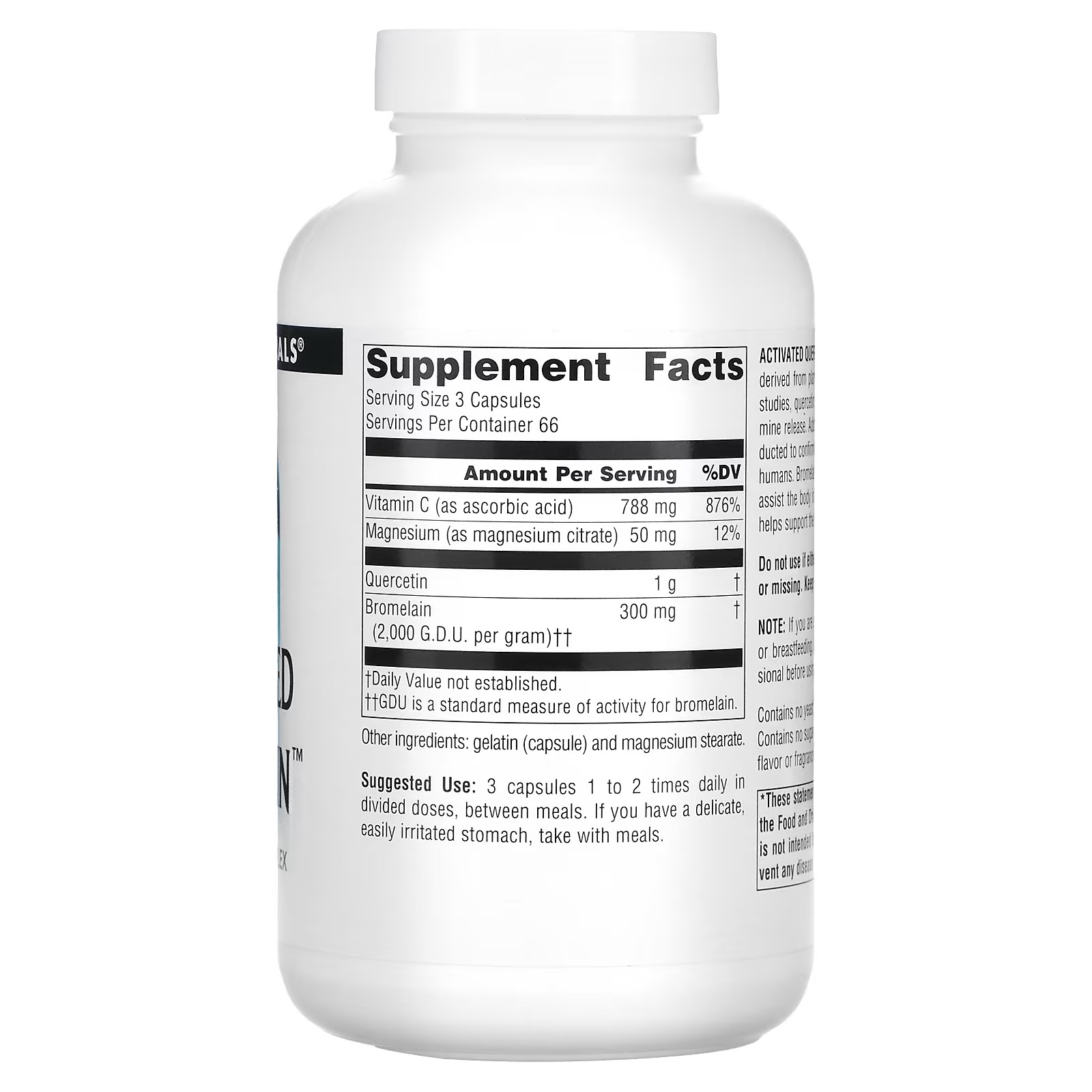 Source Naturals, Activated Quercetin, 200 Capsules1