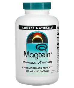 Source Naturals, Magtein, Magnesium L-Threonate, 667 mg, 180 Capsules
