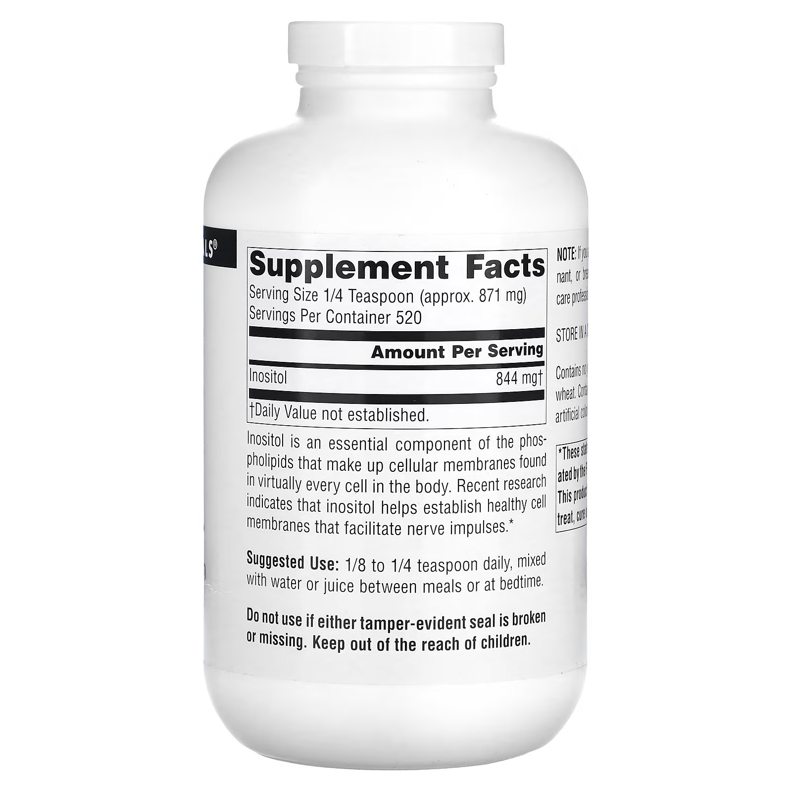 Source Naturals, Pure Inositol Powder, 16 oz (453.6 g)_1